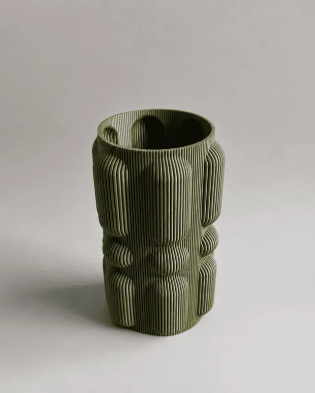 Column Vase - Tall Statement Vase For Interiors