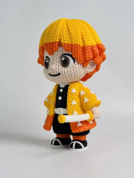 Zenitsu Agatsuma Figurine - Anime Character Home Decor Shop Douala For Unique Spaces