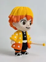 Zenitsu Agatsuma Figurine - Japanese Anime Gift Decor Item Bamenda For Fans