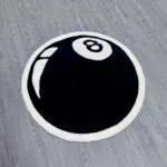 Lucky 8 Ball Rug - Custom Rug Vendor In Douala For Unique Room Decor