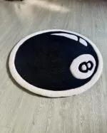 Lucky 8 Ball Rug - Wall And Floor Decor Buea For Creative Interiors